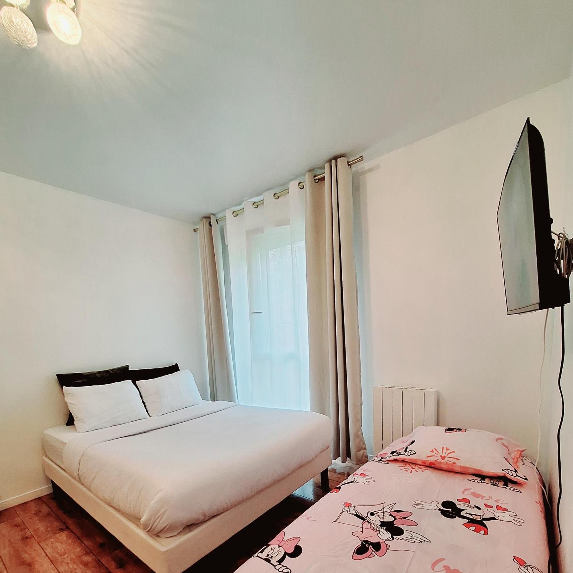 Studio Alpha - 2Min By Train To Disneyland Or 20Min Walk - 5Min Walk To "Val D'Europe" Station Montévrain Eksteriør bilde