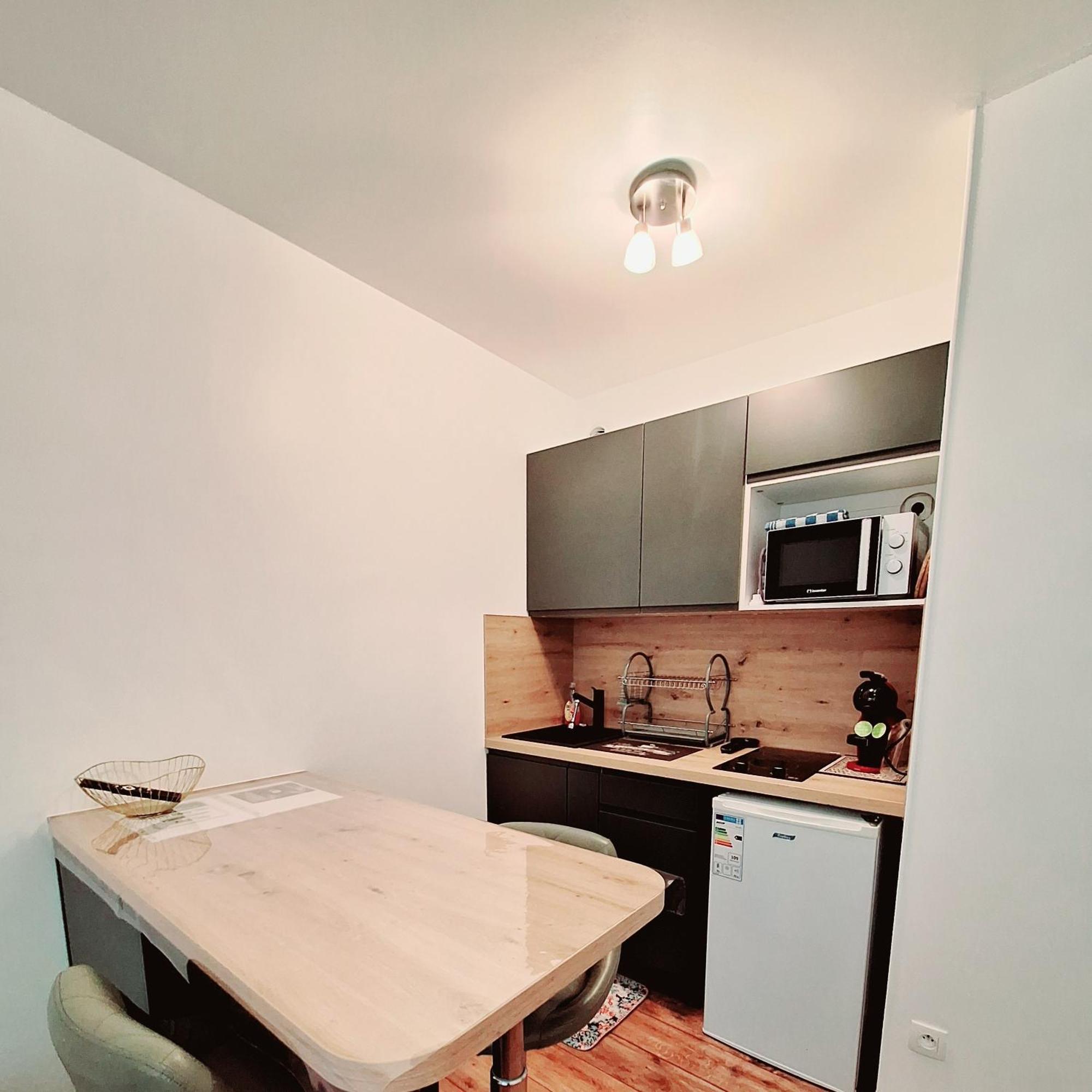 Studio Alpha - 2Min By Train To Disneyland Or 20Min Walk - 5Min Walk To "Val D'Europe" Station Montévrain Eksteriør bilde